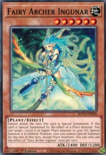 Fairy Archer Ingunar - Blazing Vortex (Common) [BLVO-030]