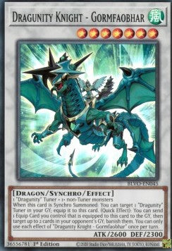 Dragunity Knight - Gormfaobhar - Blazing Vortex (Super Rare) [BLVO-045]
