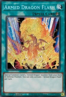 Armed Dragon Flash (V.1 - Secret Rare) - Blazing Vortex (Secret Rare) [BLVO-051]