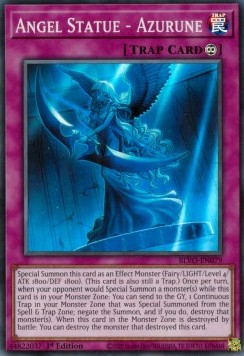 Angel Statue - Azurune - Blazing Vortex (Super Rare) [BLVO-079]