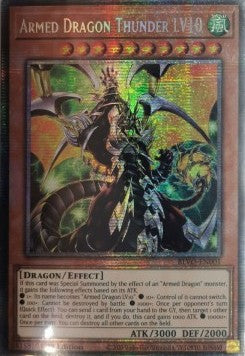 Armed Dragon Thunder LV10 (V.2 - Starlight Rare) - Blazing Vortex (Starlight Rare) [BLVO-001]
