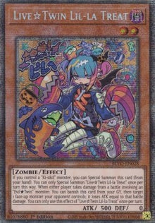 LiveTwin Lil-la Treat (V.2 - Starlight Rare) - Blazing Vortex (Starlight Rare) [BLVO-028]