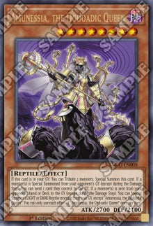 Amunessia, the Ogdoadic Queen (V.1 - Ultra Rare) - Ancient Guardians (Ultra Rare) [ANGU-008]