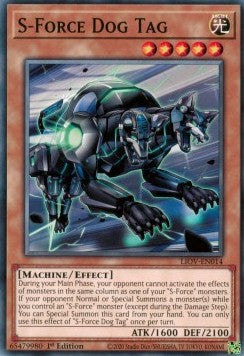 S-Force Dog Tag - Lightning Overdrive (Common) [LIOV-014]