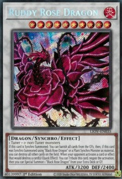 Ruddy Rose Dragon - Lightning Overdrive (Secret Rare) [LIOV-035]