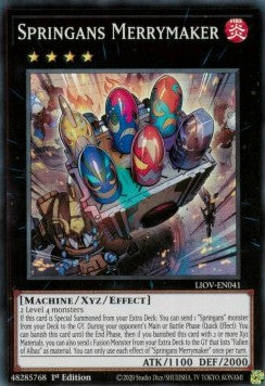 Springans Merrymaker - Lightning Overdrive (Super Rare) [LIOV-041]