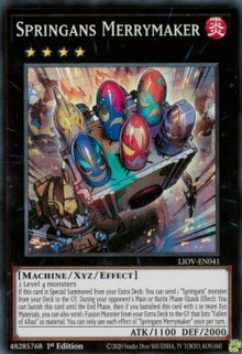 Springans Merrymaker - Lightning Overdrive (Super Rare) [LIOV-041]