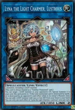 Lyna the Light Charmer, Lustrous (V.1 - Super Rare) - Lightning Overdrive (Super Rare) [LIOV-049]