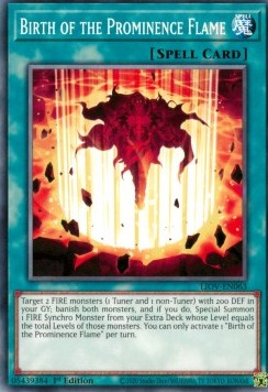 Birth of the Prominence Flame - Lightning Overdrive (Common) [LIOV-063]