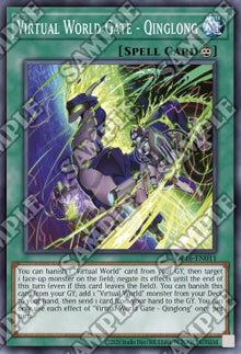 Virtual World Gate - Qinglong - OTS Tournament Pack 16 (Super Rare) [OP16-011]