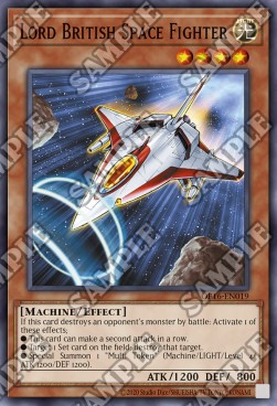 Lord British Space Fighter - OTS Tournament Pack 16 (Common) [OP16-019]