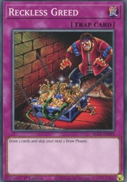 Reckless Greed - Egyptian God Deck: Slifer the Sky Dragon (Common) [EGS1-035]