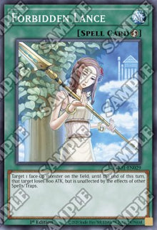 Forbidden Lance - Egyptian God Deck: Obelisk the Tormentor (Common) [EGO1-029]