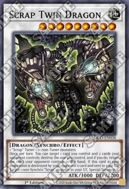 Scrap Twin Dragon - King's Court (Super Rare) [KICO-038]