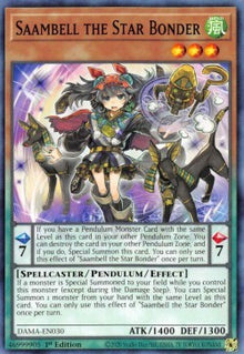 Saambell the Star Bonder - Dawn of Majesty (Common) [DAMA-030]
