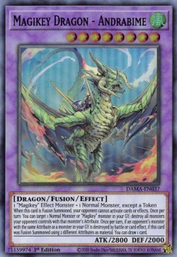 Magikey Dragon - Andrabime - Dawn of Majesty (Super Rare) [DAMA-037]