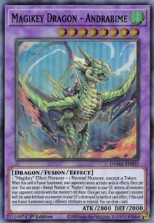 Magikey Dragon - Andrabime - Dawn of Majesty (Super Rare) [DAMA-037]