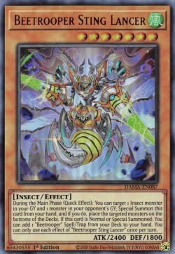 Beetrooper Sting Lancer - Dawn of Majesty (Ultra Rare) [DAMA-087]