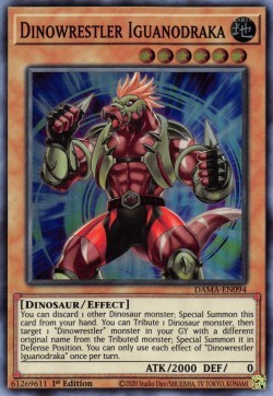 Dinowrestler Iguanodraka - Dawn of Majesty (Super Rare) [DAMA-094]