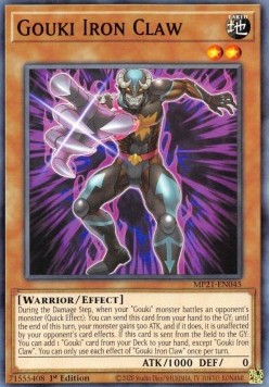 Gouki Iron Claw - 2021 Tin of Ancient Battles (Common) [MP21-045]