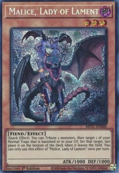 Malice, Lady of Lament - 2021 Tin of Ancient Battles (Secret Rare) [MP21-060]
