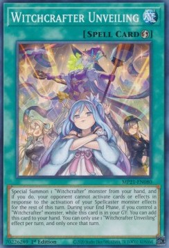 Witchcrafter Unveiling - 2021 Tin of Ancient Battles (Common) [MP21-080]