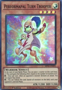Performapal Turn Trooper - 2021 Tin of Ancient Battles (Super Rare) [MP21-091]