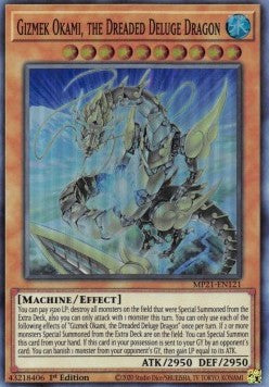 Gizmek Okami, the Dreaded Deluge Dragon - 2021 Tin of Ancient Battles (Super Rare) [MP21-121]