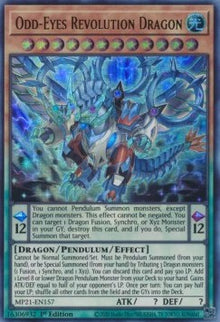 Odd-Eyes Revolution Dragon - 2021 Tin of Ancient Battles (Ultra Rare) [MP21-157]