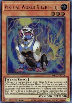 Virtual World Xiezhi - Jiji - 2021 Tin of Ancient Battles (Ultra Rare) [MP21-175]