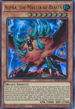Alpha, the Master of Beasts - 2021 Tin of Ancient Battles (Ultra Rare) [MP21-179]