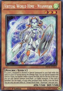 Virtual World Hime - Nyannyan - 2021 Tin of Ancient Battles (Secret Rare) [MP21-223]