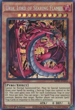 Uria, Lord of Searing Flames - 2021 Tin of Ancient Battles (Secret Rare) [MP21-252]