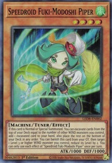 Speedroid Fuki-Modoshi Piper - Legendary Duelists: Synchro Storm (Super Rare) [LED8-002]