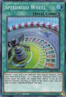Speedroid Wheel - Legendary Duelists: Synchro Storm (Super Rare) [LED8-007]