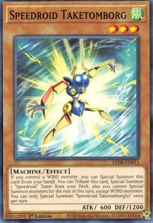 Speedroid Taketomborg - Legendary Duelists: Synchro Storm (Common) [LED8-011]