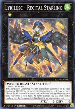 Lyrilusc - Recital Starling - Legendary Duelists: Synchro Storm (Common) [LED8-046]
