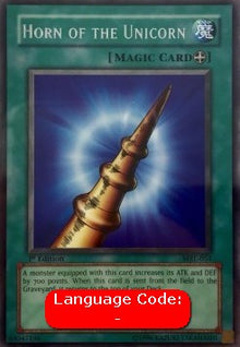 Horn of the Unicorn (V.2 - Rare) - Magic Ruler (Rare) [MRL-054]