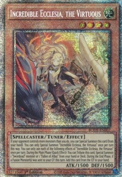 Incredible Ecclesia, the Virtuous (V.2 - Starlight Rare) - Burst of Destiny (Starlight Rare) [BODE-007]