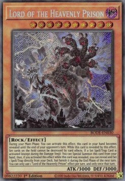 Lord of the Heavenly Prison - Burst of Destiny (Secret Rare) [BODE-030]