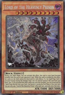 Lord of the Heavenly Prison - Burst of Destiny (Secret Rare) [BODE-030]