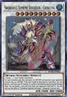 Swordsoul Supreme Sovereign - Chengying - Burst of Destiny (Ultra Rare) [BODE-042]