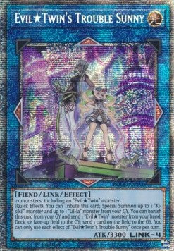 EvilTwin's Trouble Sunny (V.2 - Starlight Rare) - Burst of Destiny (Starlight Rare) [BODE-051]