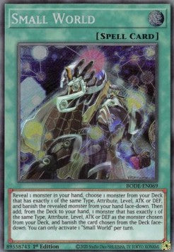 Small World - Burst of Destiny (Secret Rare) [BODE-069]
