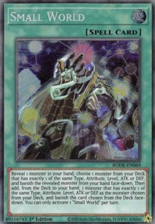 Small World - Burst of Destiny (Secret Rare) [BODE-069]