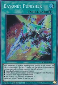Bayonet Punisher - Burst of Destiny (Super Rare) [BODE-098]
