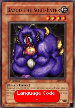 Bazoo the Soul-Eater (V.2 - Super Rare) - Labyrinth of Nightmare (Super Rare) [LON-064]