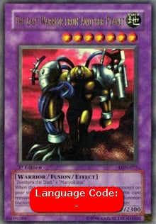 The Last Warrior from Another Planet (V.2 - Ultra Rare) - Labyrinth of Nightmare (Ultra Rare) [LON-077]