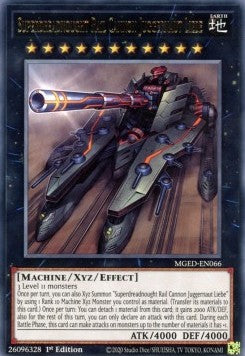 Superdreadnought Rail Cannon Juggernaut Liebe - Maximum Gold: El Dorado (Rare) [MGED-066]
