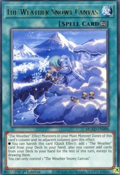 The Weather Snowy Canvas - Maximum Gold: El Dorado (Rare) [MGED-098]